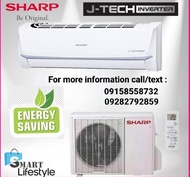 Sharp 2.0HP Split Type Inverter Aircon