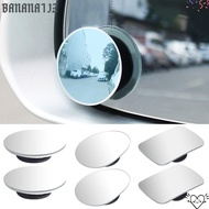 BANANA1JZ 2PCS HD Glass  Wide Angle Car Motorcycle Accessories 360 Degree Rotation