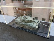 坦克模型連展示盒