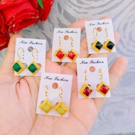 Jawan rasin box earrings