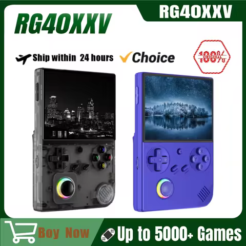 ANBERNIC RG40XXV 64 Bit Linux Retro Handheld Game Console 4.0'' IPS Screen HD-Out RG40XXV Game Playe