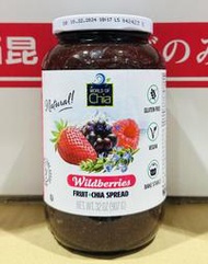 美兒小舖COSTCO好市多代購～World of Chia 綜合莓果奇亞籽果醬(907g/瓶)玻璃瓶