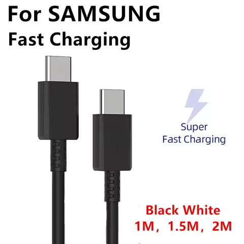 2023 For Samsung S22 S21 S20 5G 25w Cable Surper Fast Charge Type C To Type C Pd PPS Quick Charging