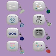 Cartoon Soft With Pendant Shockproof Case for Beats Powerbeats Pro 2 Silicone Transparent Protective