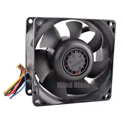 High Speed 8cm 80mm Cooling Fan H80E12BS1A7-07 DC12V 1.76A 4-Pin Server Charging Station Fan 80x80x3