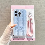 CLEAR CASE CLEAR PREMIUM LANYARD STRAP COMPATIBLE FOR REDMI A5 2025 A3 A2 2023 A1 2022 14T PRO GEMIN