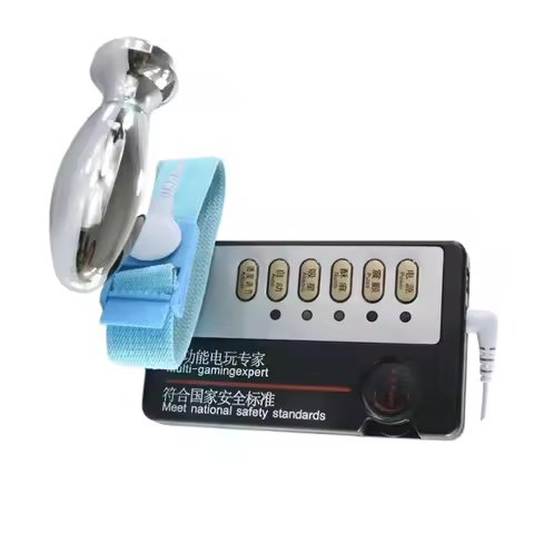 Electro Shock Vagina Stimulator Medical Themed Toys For Adult Couples Anal Plug Prostate Massage Ele