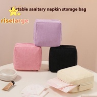 [RiseLargeS] Toiletry Bag Sanitary Pad Pouch Pad Pouch Cute Cosmetic Storage Pouch Cable Case new