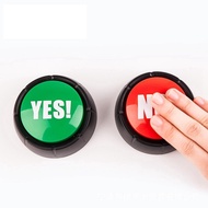 1 Set YES and NO or Sorry and Maybe Sound Button Event Party Tools  Holiday Decorations Answer Buzze