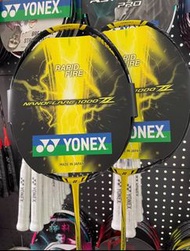 Yonex NANOFLARE 1000z JP ver. 日版羽毛球拍 NF1000Z 黑黃色