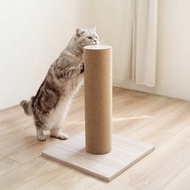 【安閣家】瓦楞貓抓柱 - 燕麥色 (贈送純天然木天蓼)
