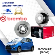 BREMBO PROTON DISC BRAKE ROTOR & BRAKE PAD IRIZ FRONT (DEPAN)  100% ORIGINAL MADE FROM ITALY