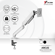 TTRacing ARCUS Monitor Arm ขาจับจอแบบเดี่ยวและคู่ มาพร้อมตัวเก็บสายไฟ รับน้ำหนักได้สูงสุด9กก รองรับข