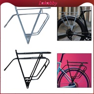 [Lohobby] Foldable Bicycle Rear Seat Carrier, Bicycle Rear Wheel Carrier, Aluminum Alloy Bicycle Car