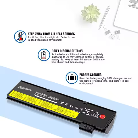 61++ 72Wh Laptop Battery for Lenovo ThinkPad T470 T480 T570 T580 P51S P52S A475 Series for 01AV427 0