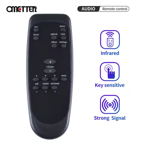for Logitech Speaker Remote Control Z5500 Z-5500 Z5450 Z-5450 Z680 Z-680