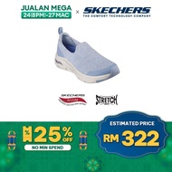 Skechers Women Sport Arch Fit Shoes - 149563-BLU Kasut Sneaker Perempuan