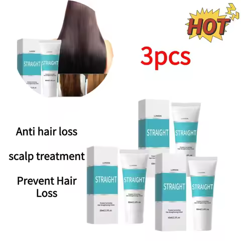 1/3PCS Protein Correcting ,Hair Straightening Cream Treatment Prevent Activate Hair Follicle Firming