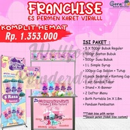 Franchise Es Permen Karet Paket Komplit