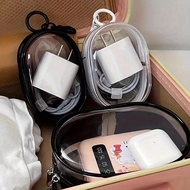 ACC TRANSPARENT CABLE POUCH STORAGE BAG