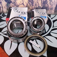 BEARING SET + SEAL 33210 32207 FRONT WHEEL OUTER INNER HT125 DUTRO HT130 (1 SET 1 WHEEL)