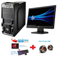 [Trả góp 0%]Bộ máy tính chơi game cpu intel Core i5 RAM 4GB HDD 500GB Card rời GT 730 2GB DDR5 - Màn