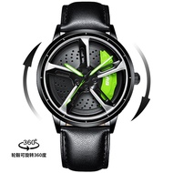 SVJ movement rs7 wheel hub mens car three-dimensional hollow out watch hydraulic gauge Formal