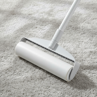 Long Handle Sticky Roller Mop (19cm/24cm) - Lint and Hair Removal Tool  Penyapu Roller Melekit Pemeg