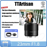 TTArtisan 23mm F1.8 Auto-focus wide-aperture fixed-focus portrait lens suitable for Fujifilm X and S