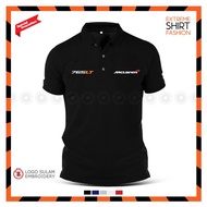 Premium Polo McLaren 765LT SportsCar V8 Turbo 755HP Racing Baju T-Shirt Lelaki Design Logo Sulam Cot