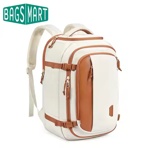 BAGSMART Travel Backpack Flight Approved 30L Lightweight Backpack for Men Women Waterproof Travel Ba