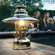 德國PETROMAX煤油燈老式大P汽燈HK500復古黃銅戶外露營煤油汽化燈
