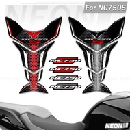 Motorcycle 3D Sticker For Honda NC750 S NC750S NC 750 S Fuel Tank Pad Tank Protection Decals Waterpr