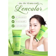 LENCOLOR exfoliating Gel - LENCOLOR aloe vera Gel exfoliates, cleans dirt, hidden acne, tightens por