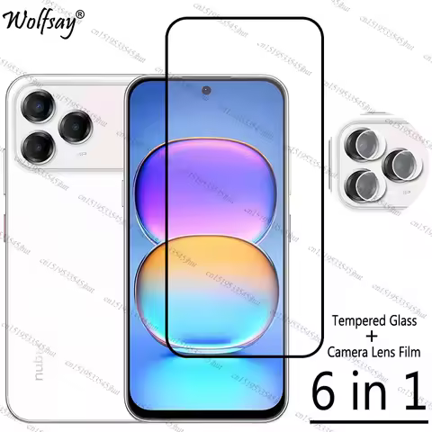 Full Cover Tempered Glass For ZTE Blade V80 Pro Screen Protector ZTE Nubia V80 Pro Glass For ZTE Bla