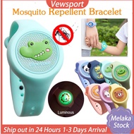 Children's Anti Mosquito Insect Repellent Watch Cartoon Flash Repellent Bracelet 1PC儿童防蚊驱蚊手表 驱蚊扣