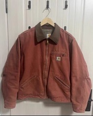 carhartt 可交換 can exchange 正品Vintage 古著Carhartt Detroit Jacket工裝外套j97 j141 vrs 三文魚色