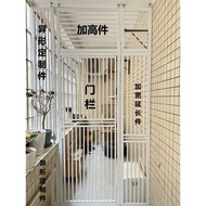 Pet Fence Anti-Cat Door Fence Cat Fence Anti-Cat Block Dog Free Perforation Pet Fence Anti-Cat Indoo