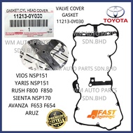 『WM』TOYOTA AVANZA F653 VIOS YARIS  NSP151 RUSH F800 ARUZ VALVA COVER GASKET 11213-0Y030  11159-0Y020
