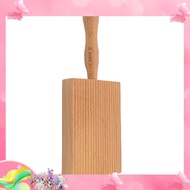 dgkPasta Making Board, Gnocchi Board, Beech Wood Gnocchi Board Butter Board Dough Scraper for Pasta 