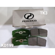 BRAKE PAD FRONT PERODUA RUSA VAN 47X104