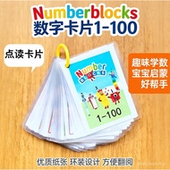 Point Reading Pronunciation Number Blocks Numberblocks English Mathematics Enlightenment Card Animat