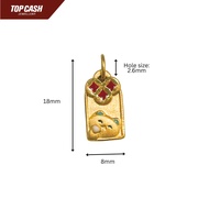 Top Cash Jewellery 999 Gold Cat Pendant
