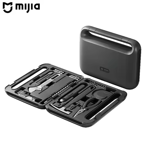 MIJIA Electric Tool Set Portable Screwdriver Household Hand Tool Kit with Good Quality Plastic Toolb