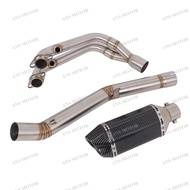Slip On For CFMOTO 450SR 450SS 450NK 2022-2025 Motorcycle Exhaust Full System Stainless Escape Muffl