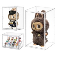 WEILIANG Zimomo Display Box for MONSTERS ANGEL Labubu Display Case Acrylix Popmart Storage Box