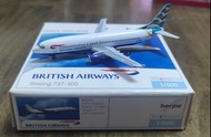 1/500 1:500 British Airways B737-400 英國航空飛機模型