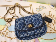 Coach 牛仔斜背包