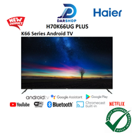 FREE SHIPPING Haier TV 70 Inch 4K Smart TV UHD Android LED TV 70" Television 电视 電視機 H70K66UG PLUS