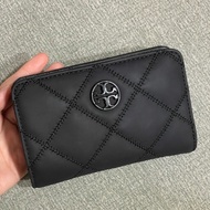 Tory Burch 消光黑錢包 皮夾Women Willa Matte Black Medium Wallet